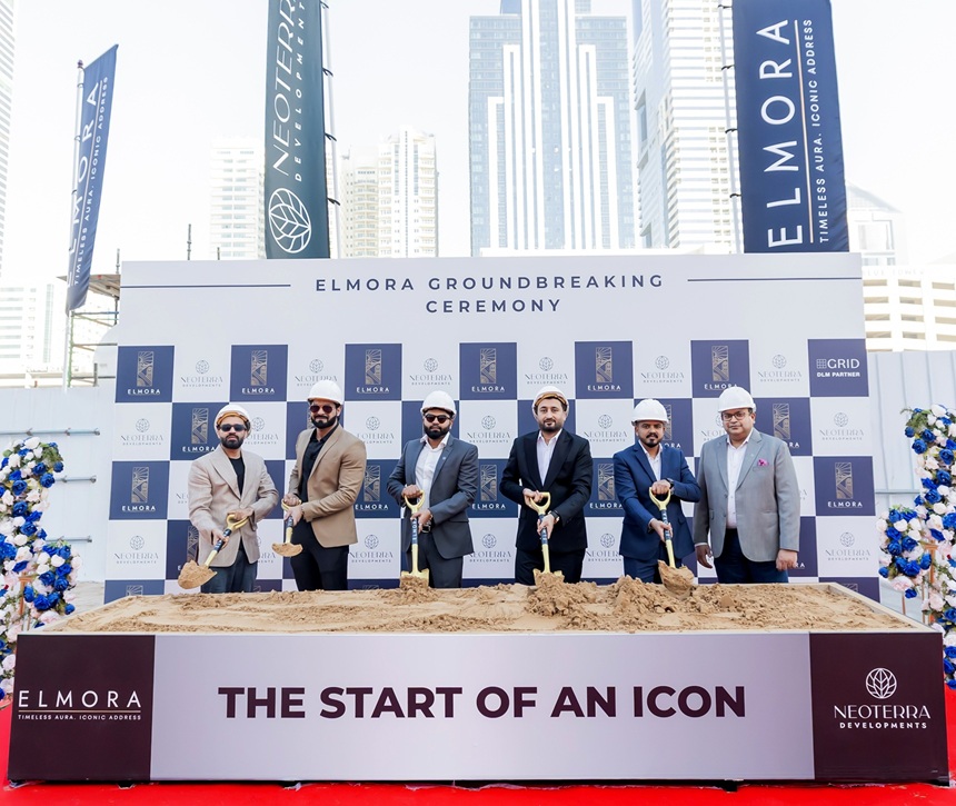 وضع حجر الأساس لمشروع “إلمورا” في جميرا جاردن سيتي
